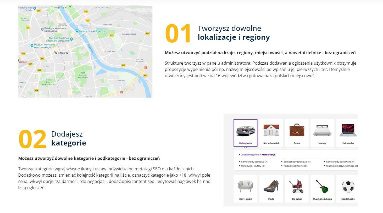 Najlepszy na rynku Skrypt ogłoszeń Premium RWD PHP 8.3 licencja