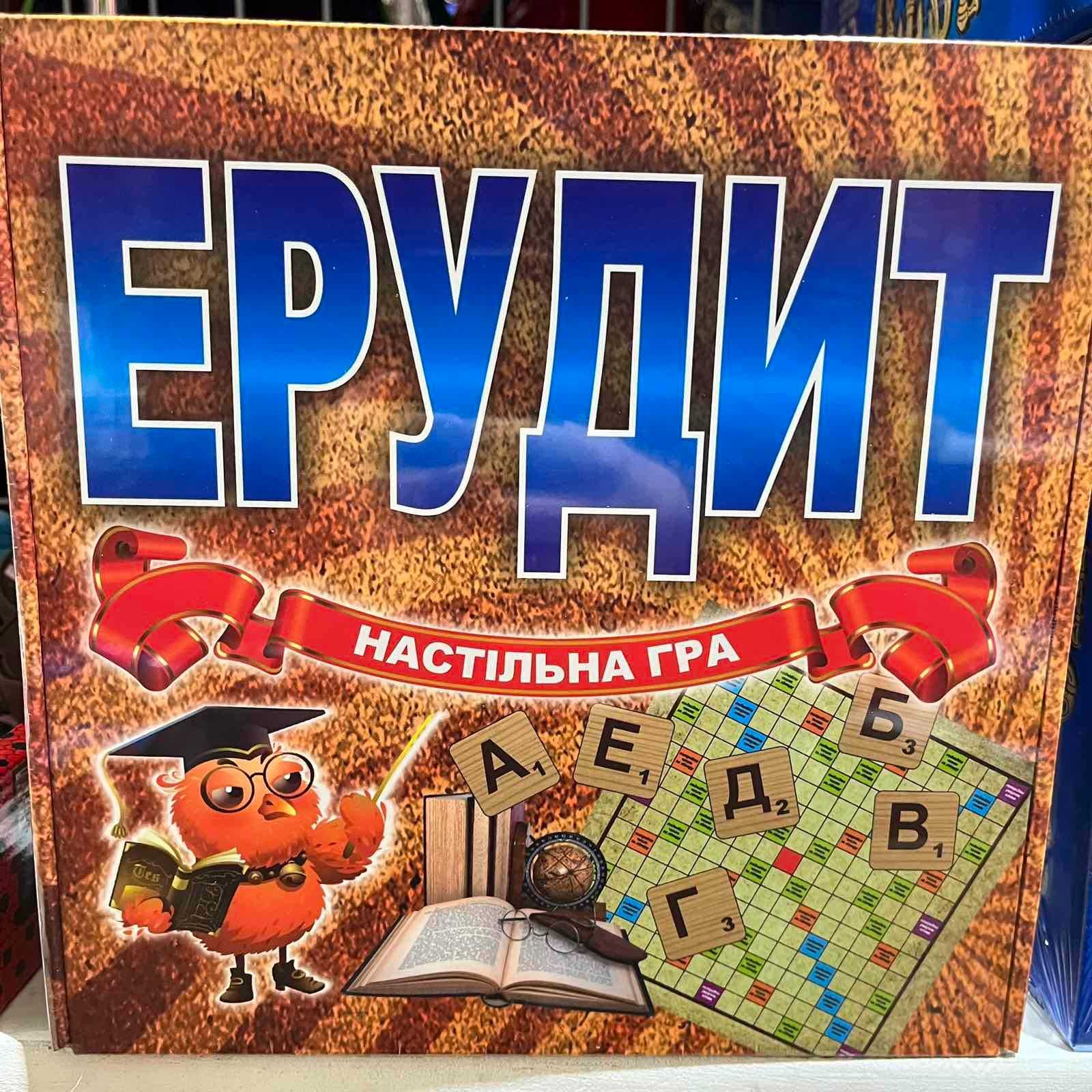 Игра Эрудит украинском языке Ерудит