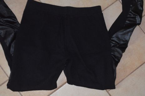 spodnie czarne leginsy 38 M