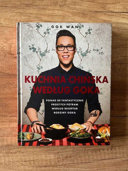 książka kucharska Gok Wan "Kuchnia chińska według Goka"