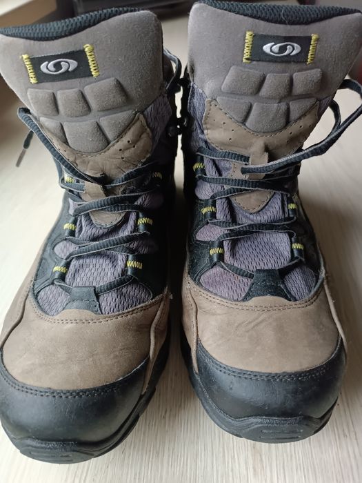 Buty trekkingowe skórzane Salomon męskie