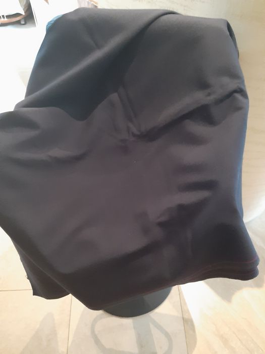 Kupon tkaniny prl granat ciężki materiał vintage kolekcja home  boho