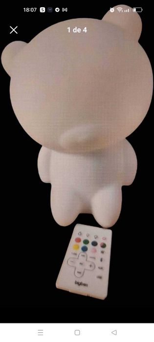 Candeeiro/coluna bluetooth