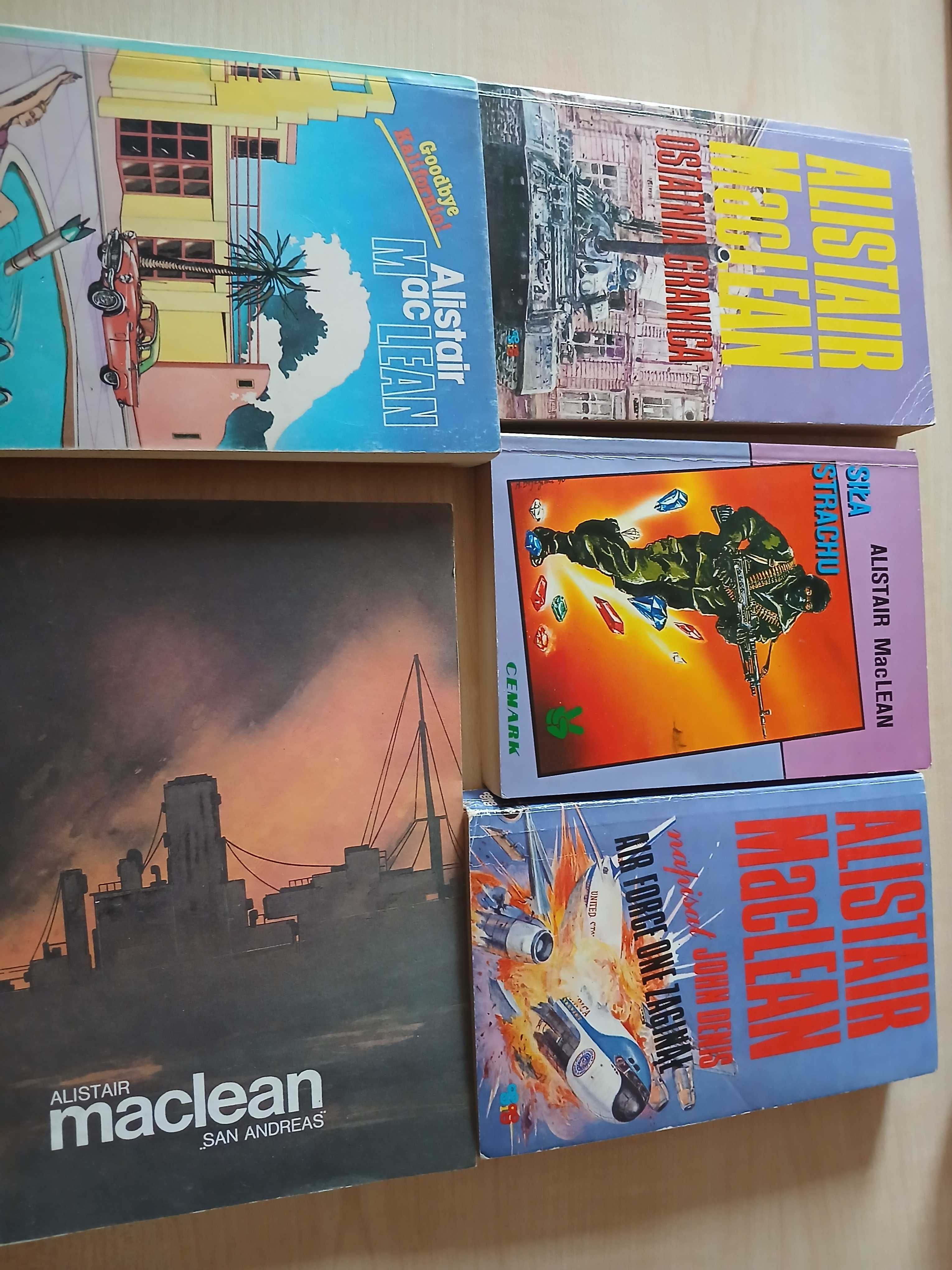 Książki  sensacyjne  autora  Alistair MacLEAN