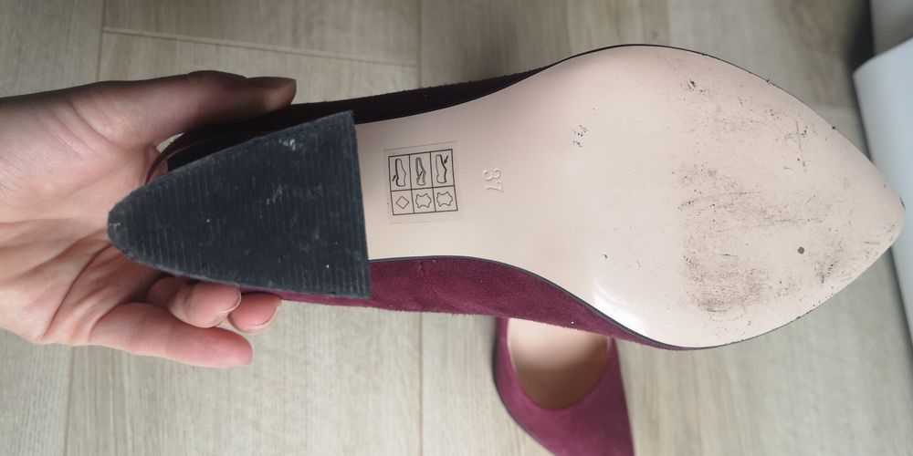 Damiss czułenka skóra 37 obcas