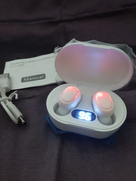 Наушники Bluetooth E7s TWS беспроводные гарнитура на подарок