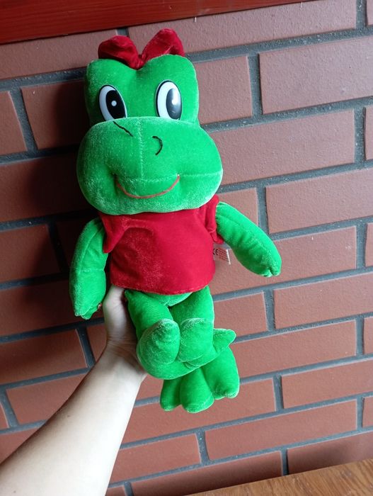 Pluszak żabka zielona