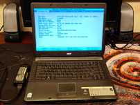 Retro laptop acer Extensa 5620Z Pentium Dual