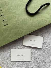 Torba torebka po zakupach Gucci papierowa tekturowa