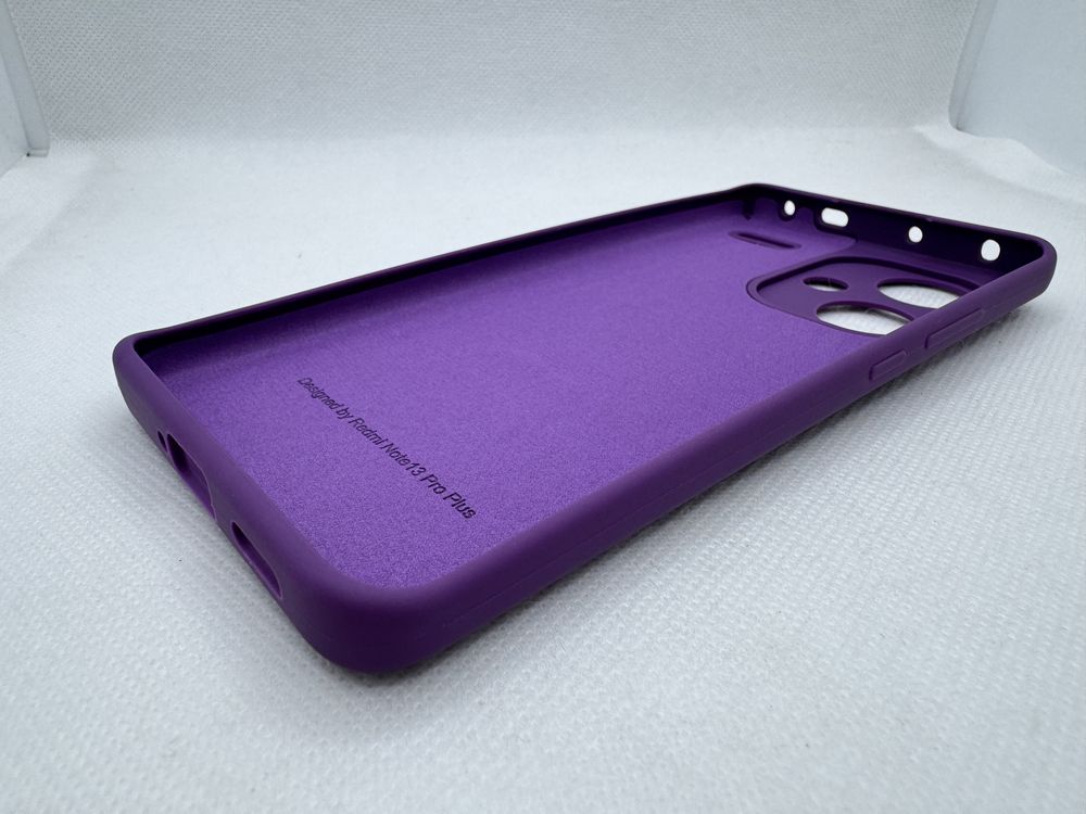 Брендовый чехол бампер для Xiaomi Redmi Note 13 Pro Plus софт тач