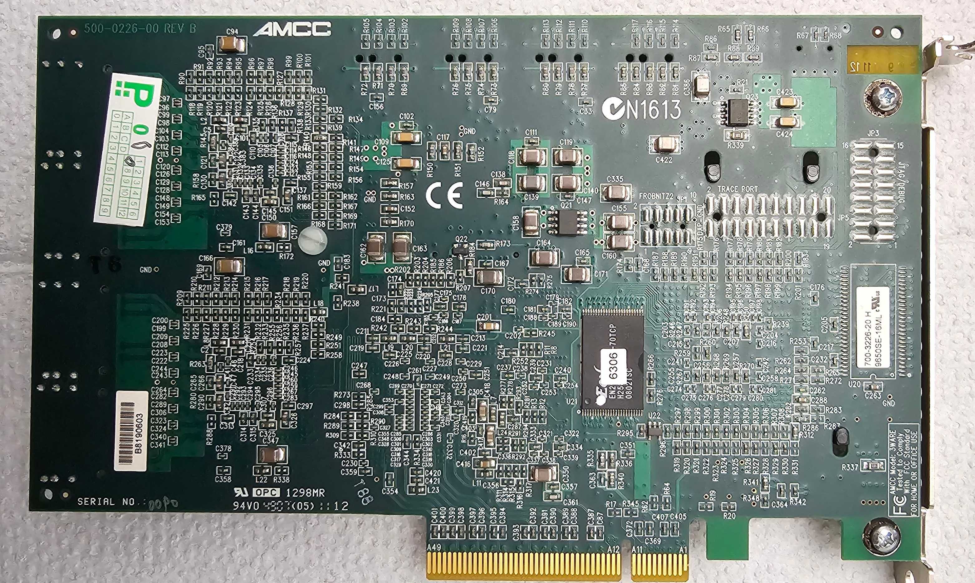 3WARE 9650SE-16ML raid SATA 3Gbps PCIe