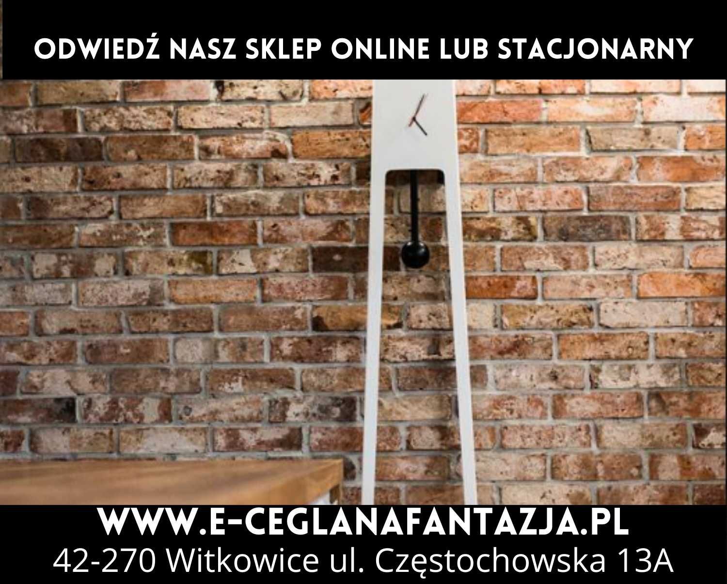 Płytki ceglane Stara Cegła Cięta Elewacyjna Płytki z cegły Lico