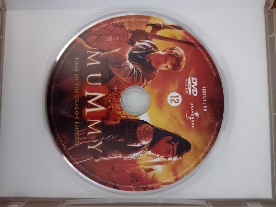 filme dvd original - a múmia o tumulo do imperador dragão