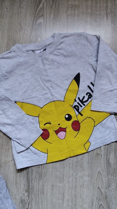 Pięć sztuk koszulki z długim rękawem rozmiar 98/104