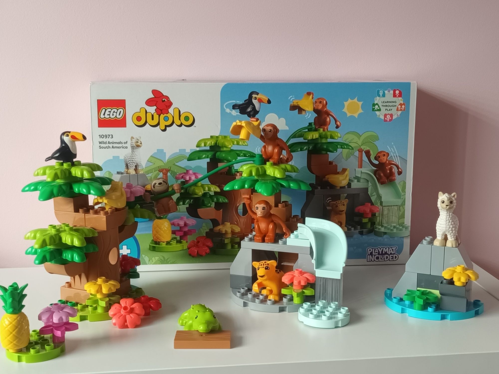 Lego Duplo 10973 - dzikie zwierzęta Ameryki Południowej