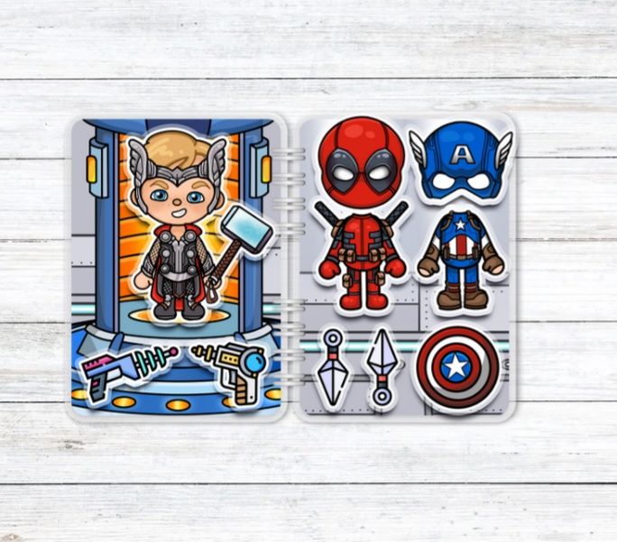 Gry na rzepy mini Minecraft i Superheroes