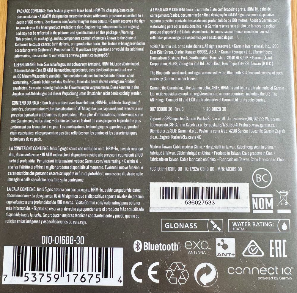 Garmin Fenix 5 47 mm