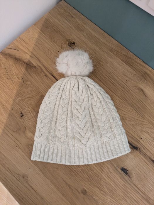 Czapka zimowa z pomponem H&M rozmiar 104