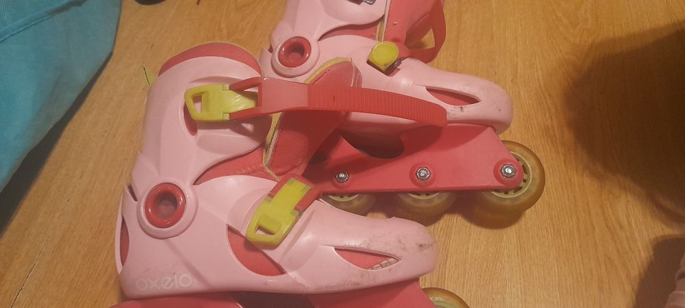 Rolki różowe dziewczęce