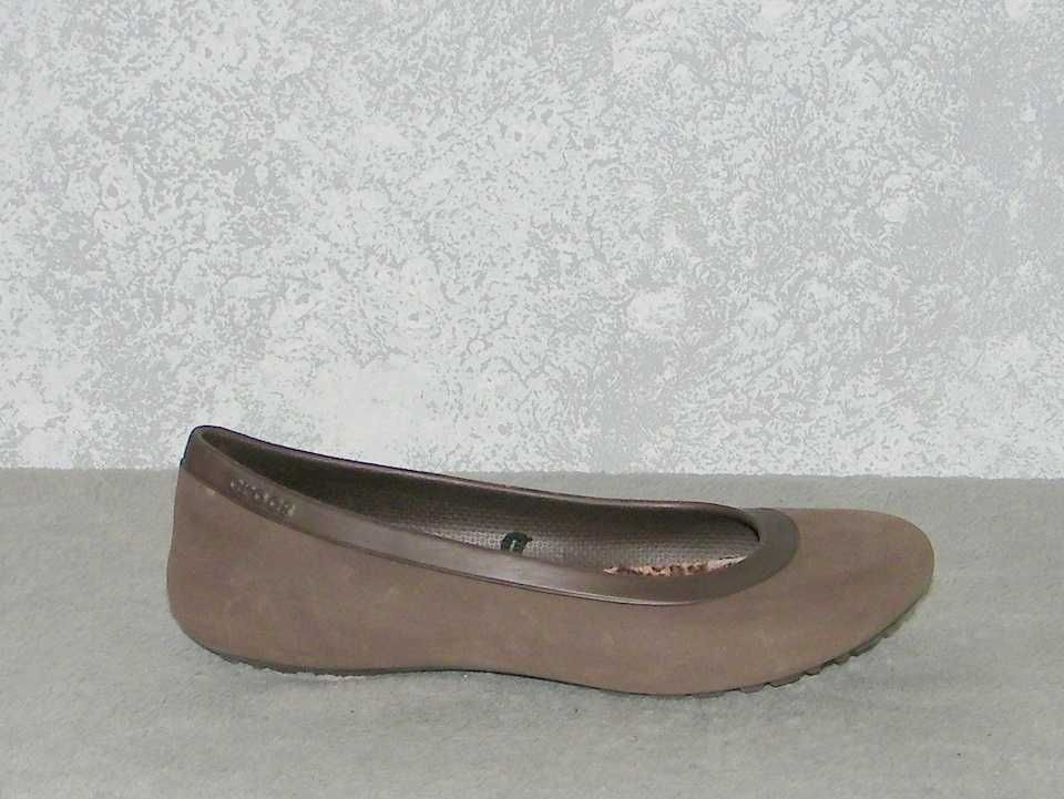 CROCS - Lekkie Balerinki - rozm 37 W 7 - IDEALNE !!!