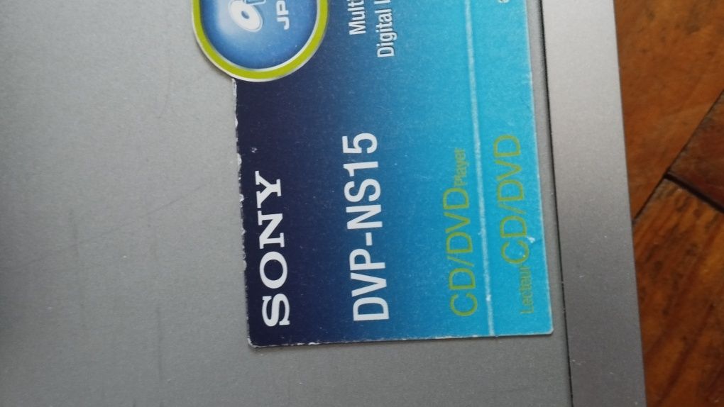 CD/DVD player SONY DVP-NS15 de 2006