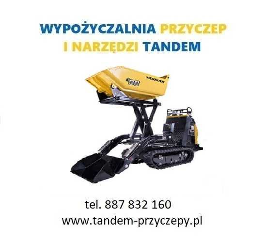 Wynajem: wozidło budowlane samozaładowcze gąsienicowe
