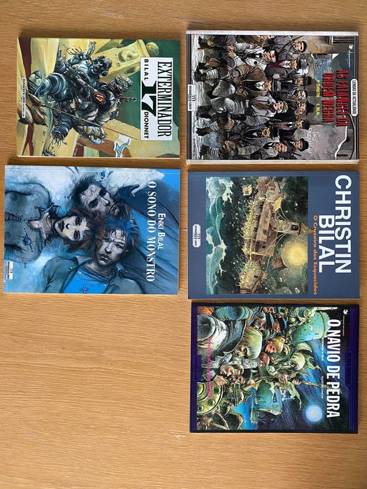 BD Enki BILAL "O Sono do Monstro" da Meribérica/Liber