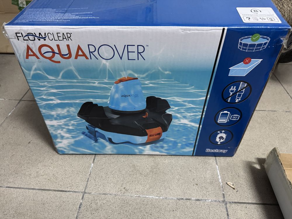 Aquarover odkurzacz basenowy bestway jak nowy