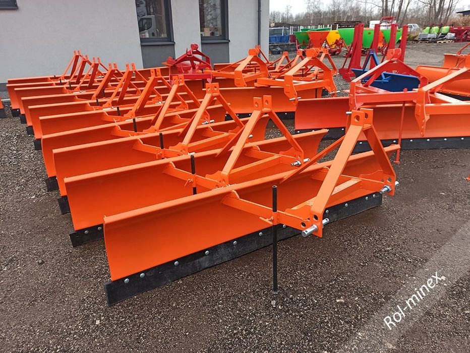 Wzmocniony PŁUG DO ŚNIEGU na podnośnik do Kuboty c330 c360 Transport