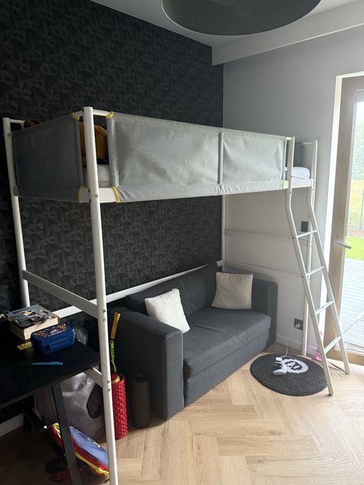 Łóżko piętrowe + sofa rozkładana IKEA