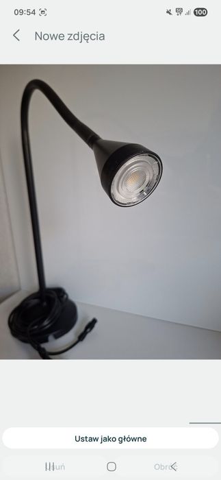 IKEA NAVLINGE lampka na biurko led