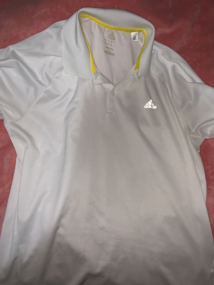 Polo branco adidas original