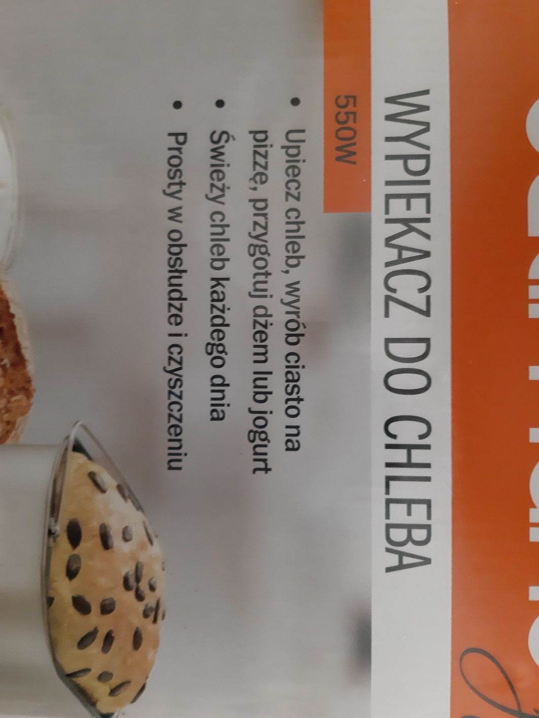 Wypiekacz do chleba Delimano joy nowy