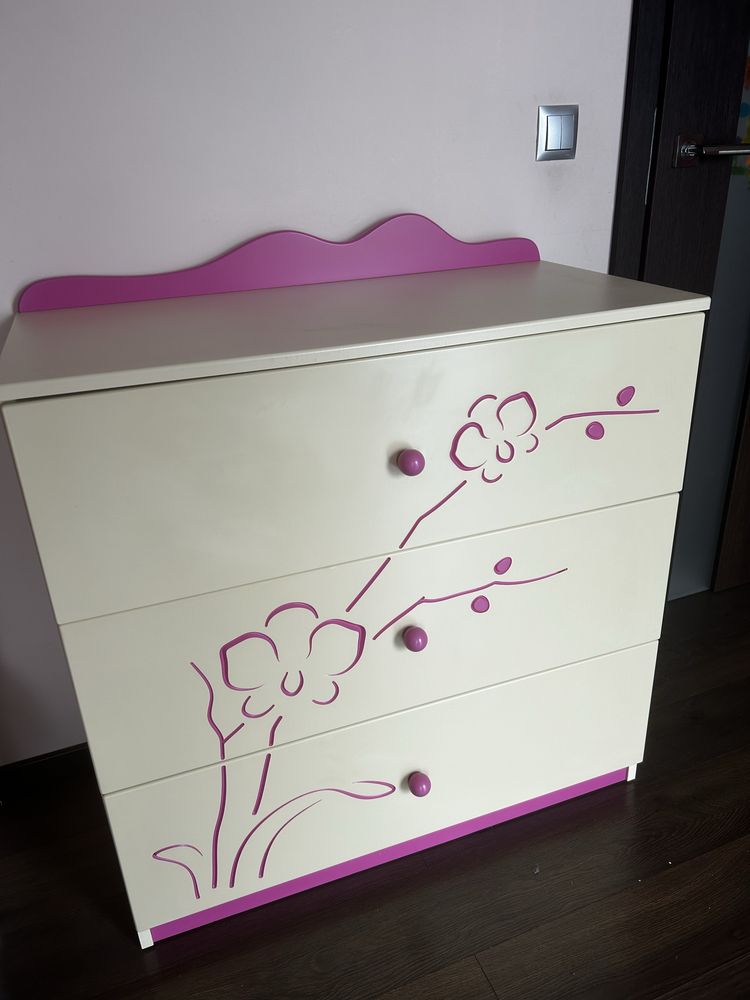 Meble Meblik Orchidea Łóżeczko - tapczanik. Gratisy !