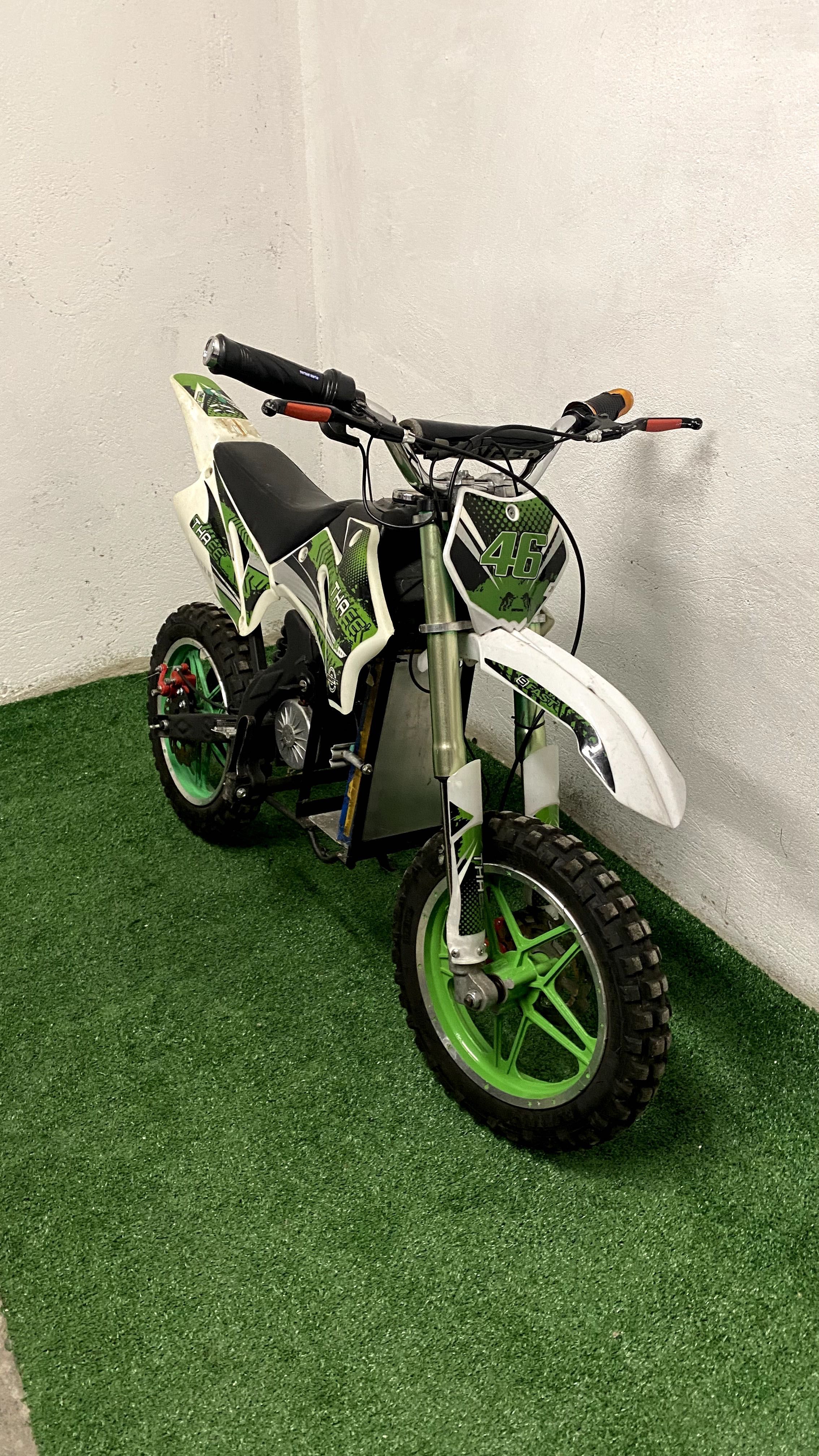 Cross kross elektryczny mini motor na prąd dla dzieci zabawka prezent