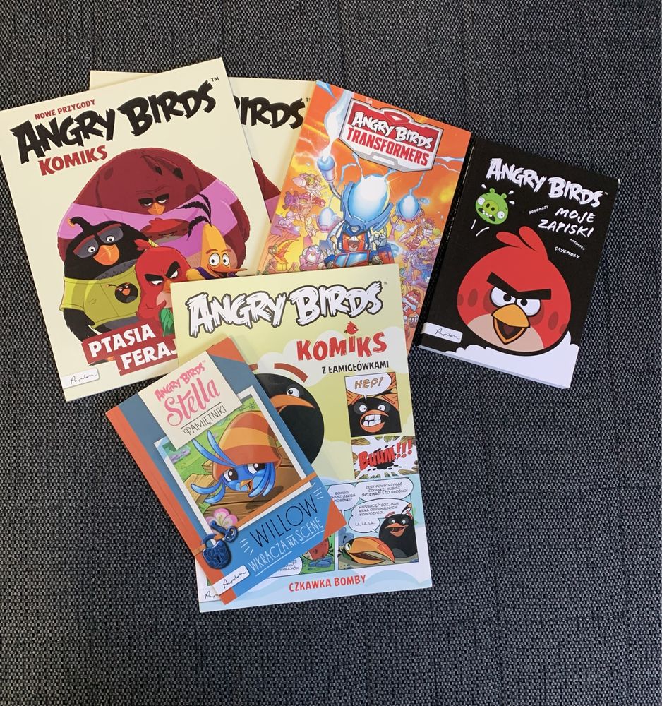 Książki i Komiksy Angry Birds