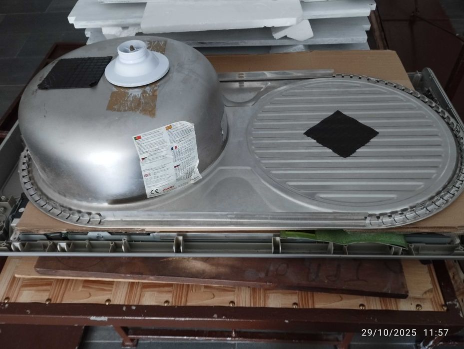 2 lava-louça em Inox