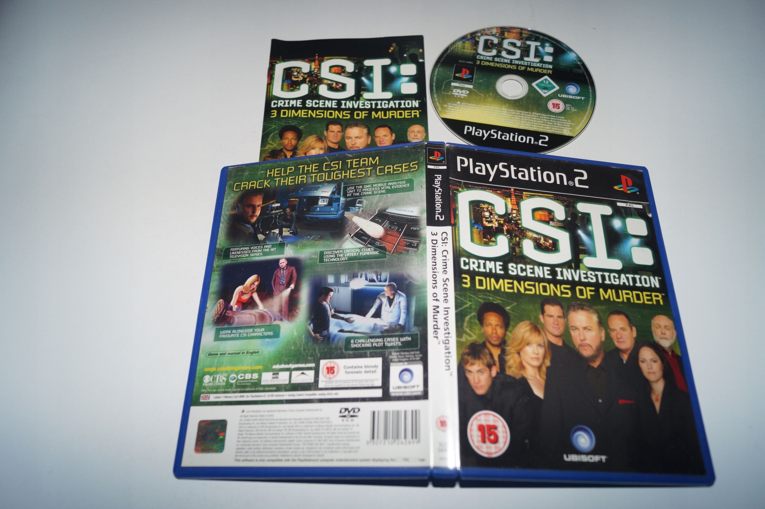 Csi: 3 Dimensions Of Murder Ps2 Gra Playstation 2