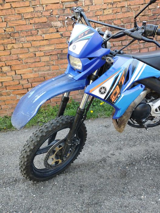 Yamaha DT50R sprawna zarejestrowana enduro supermoto airsal 70