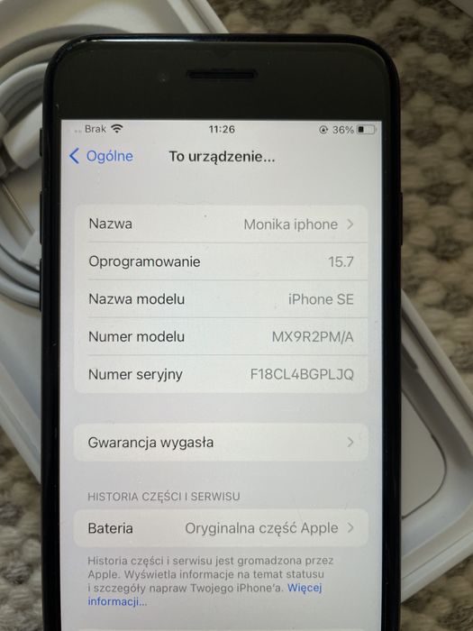 Iphone SE - stan bardzo dobry