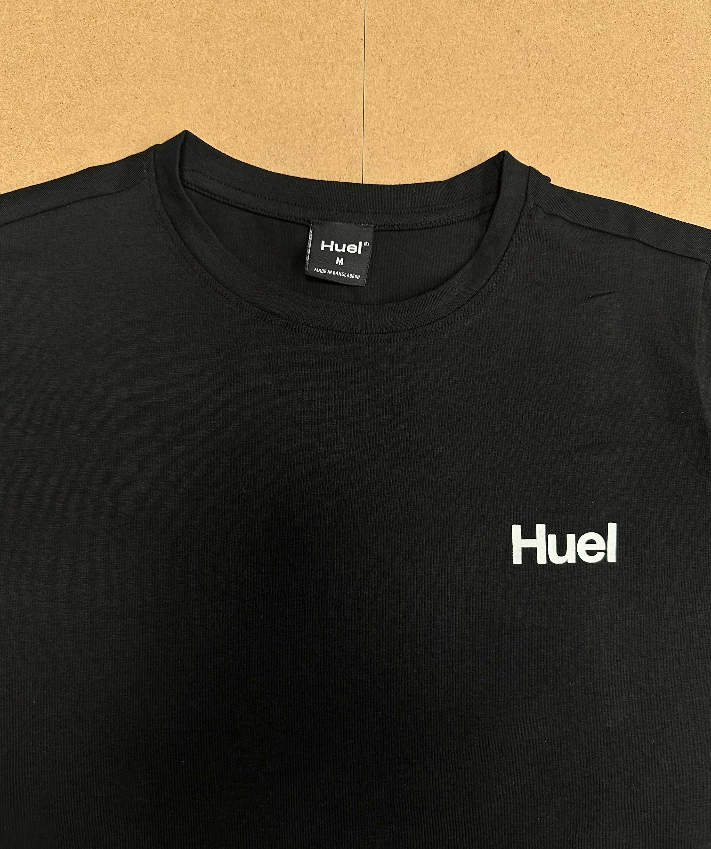Koszulka damska T-Shirt damski Huel rozmiar S/M/L/XL czarna 2 sztuki