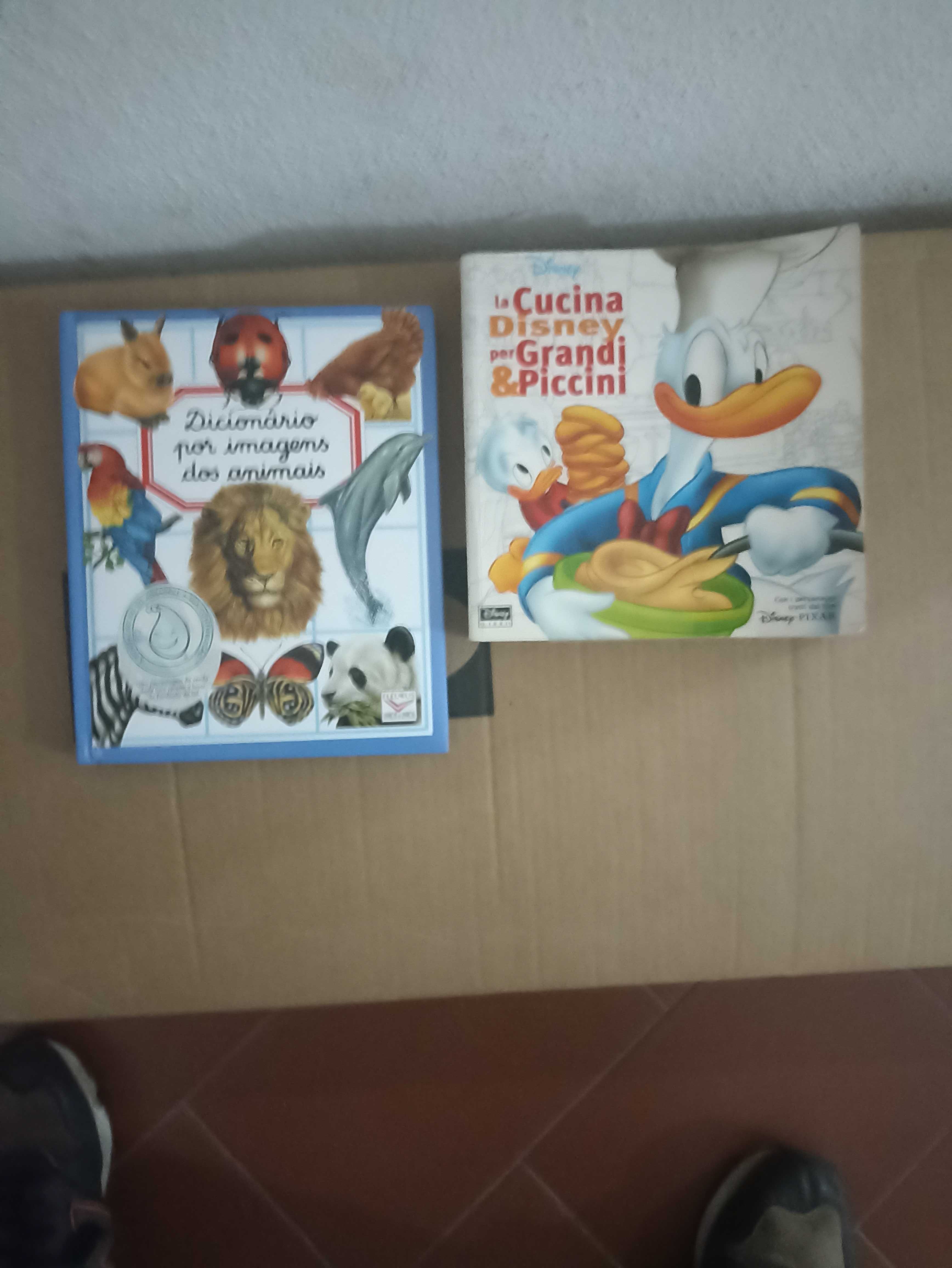 Livros infantis variados