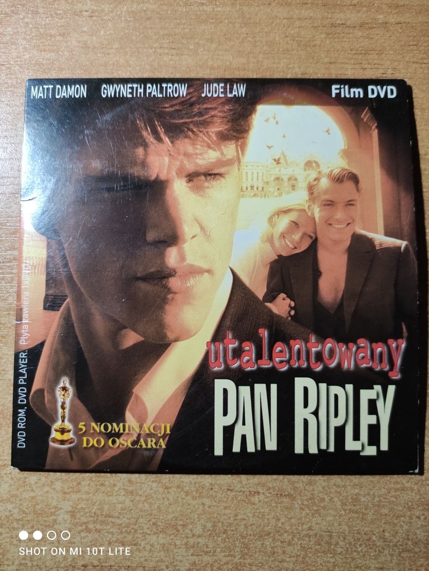 Kultowy film Utalentowany pan Ripley na DVD w super cenie.