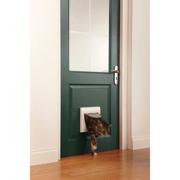 Petsafe Drzwiczki Dla Kota Bez Tunelu Classic 919, 4 Opcje, Białe