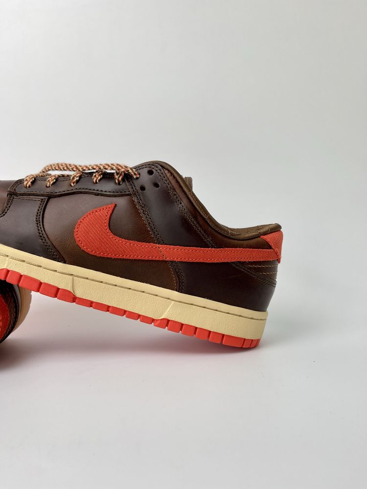 Оригинал Nike Dunk Low ‘Light British Brown’ (HQ3448 262) кожание данк