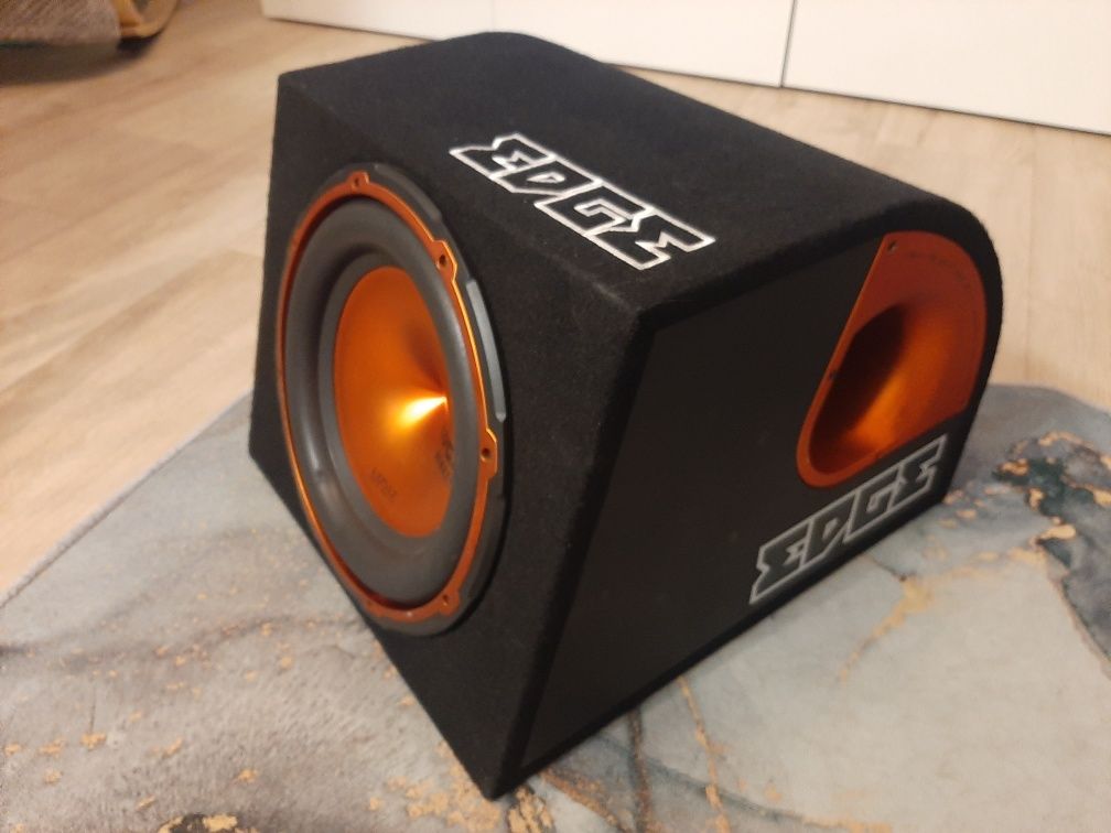 Subwoofer Skrzynia Basowa Edge + Wzmacniacz MAC Audio 1000W