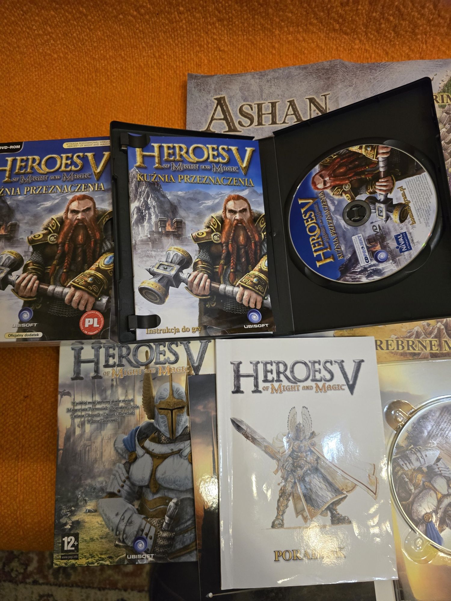 Heroes of Might and Magic V edycja kolekcjonerska + dodatek Kuźnia Prz