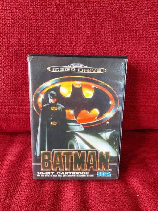 Capa e caixa só SEGA Master System Batman