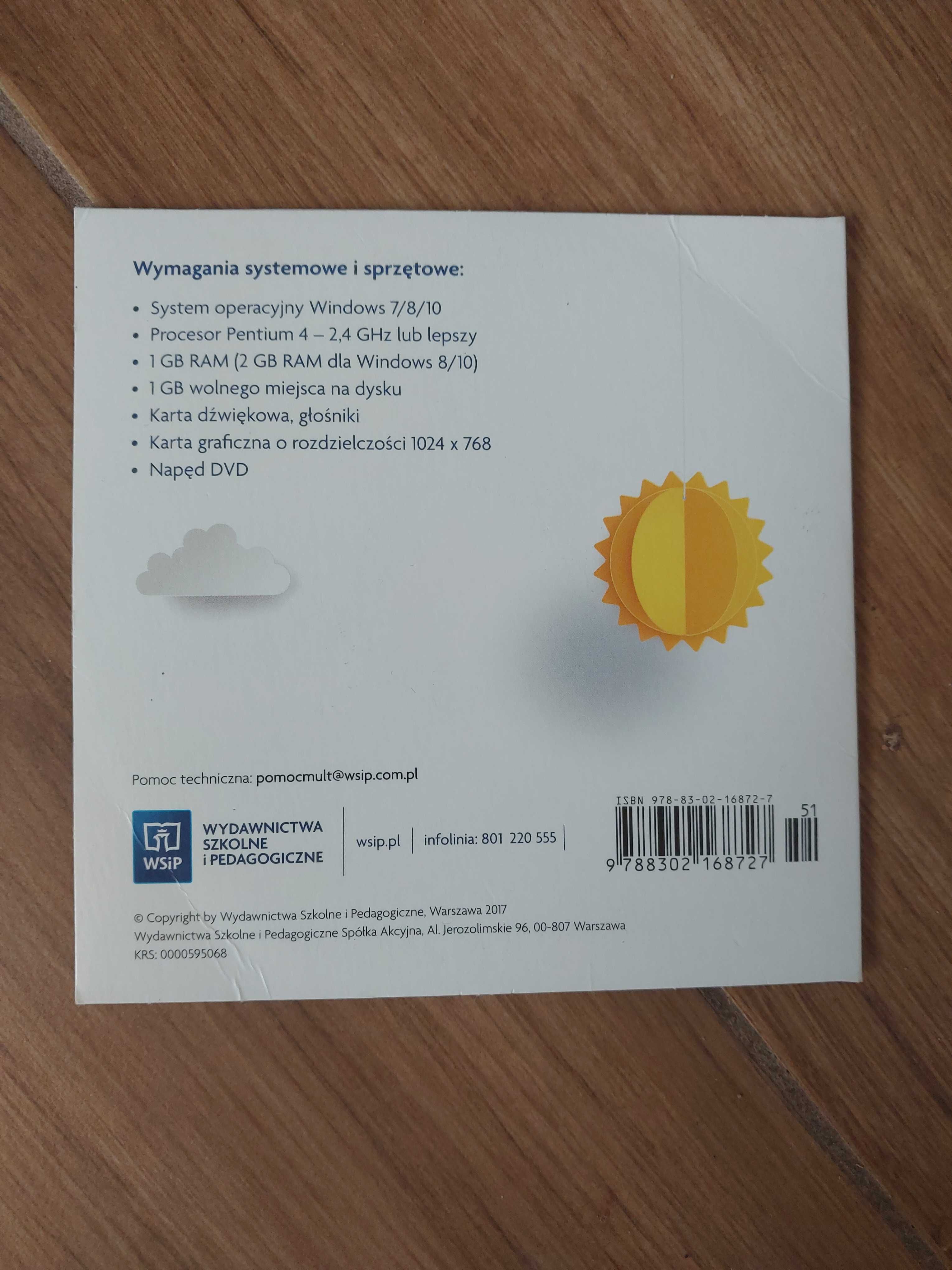 Informatyka Kalejdoskop ucznia płyta CD z ćwiczeniami Klasa 1