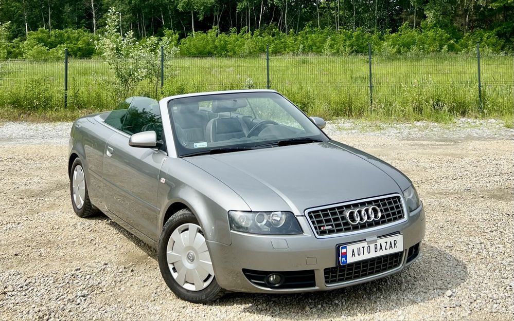 Audi A4 B6 2.5 TDI * Cabrio * S-Line * Klima * 2006 * Skóry * Bose